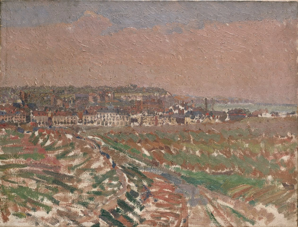 Harold Gilman - Dieppe da ovest, Ashmolean Museum, University of Oxford